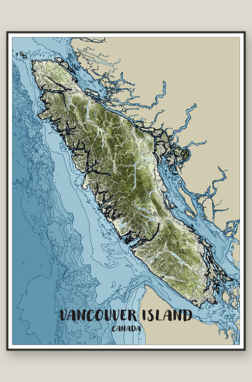 VANCOUVER ISLAND MAPS