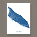 Map of Aruba on a white background with 'Aruba' text below.