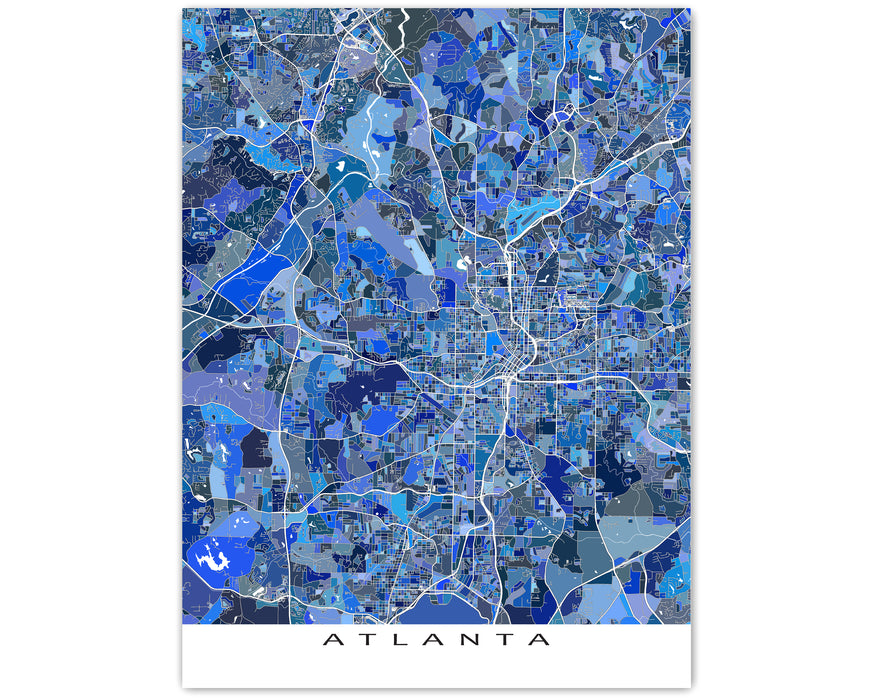 Printable Map Of Atlanta Printable Maps