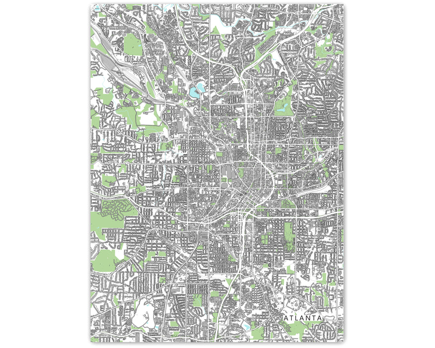 Map Of Downtown Atlanta Buildings 1949 Atlanta Aerial Mosaic Project