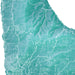 Map of a region with teal color scheme