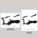 Two map prints of the Cayman Islands in landscape and portrait orientations on a gray background.