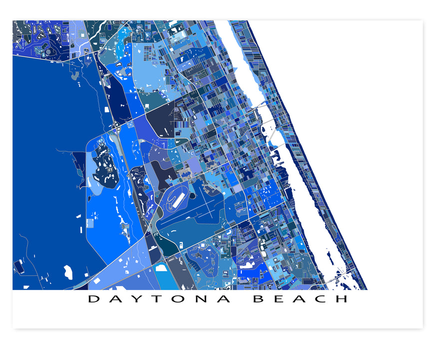 Daytona Map Florida
