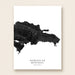 Map of the Dominican Republic on a white background