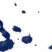 Map of the Galapagos with a focus on the main islands.
