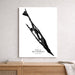 Black silhouette of a map with 'Isla Mujeres, Mexico' text on a white background