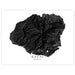 Topographic map of Kauai, Hawaii in black and white.