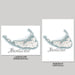 Two map illustrations of Nantucket on a gray background, one landscape and one portrait.