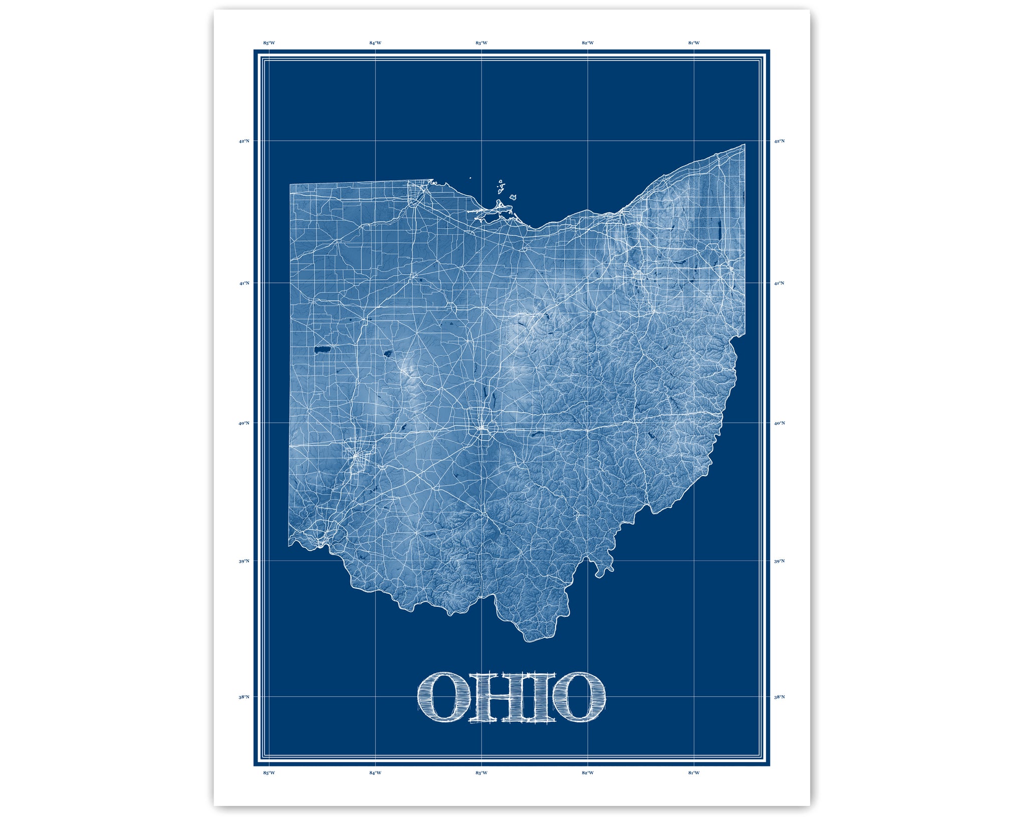 BLUEPRINT — Maps As Art