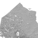 A grayscale topographic map-style graphic showing a landmass with labeled text reading 'Hudson Bay' near the upper right and 'Lake Nipigon' near the lower center, on a white background.