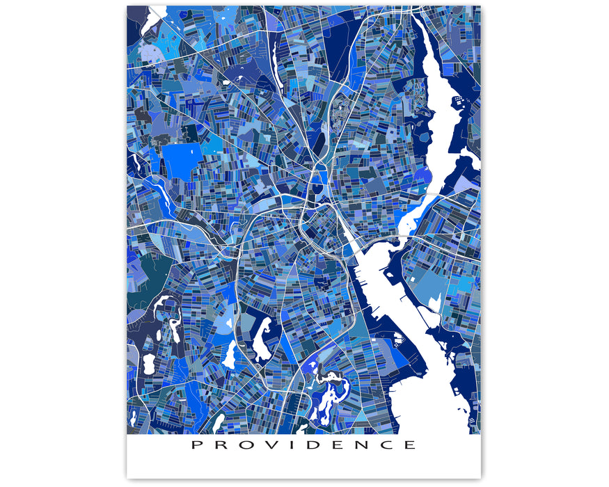 Providence Rhode Island Map