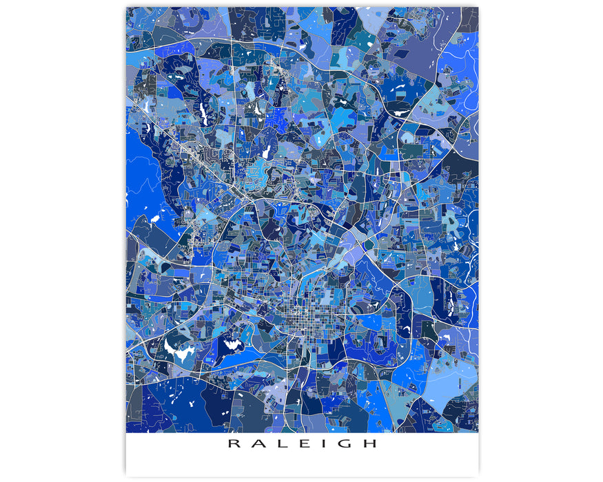 Raleigh Area Road Map Printable Modern And Elegant Silver City Street
