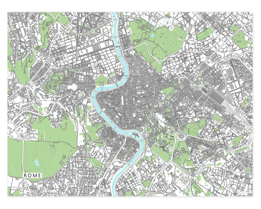 Map Of Rome Today Large Print Map Of Rome Italy Rome | Italy, History, Map, Population,
