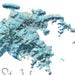 Map of St. John's with a blue mosaic pattern on a white background