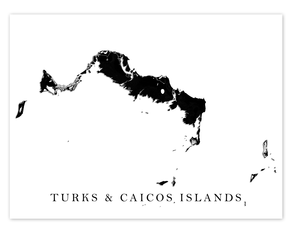 Grand Turk Map Caribbean Islands