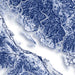 Topographic map with blue and white color scheme