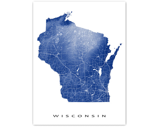Wisconsin State Map
