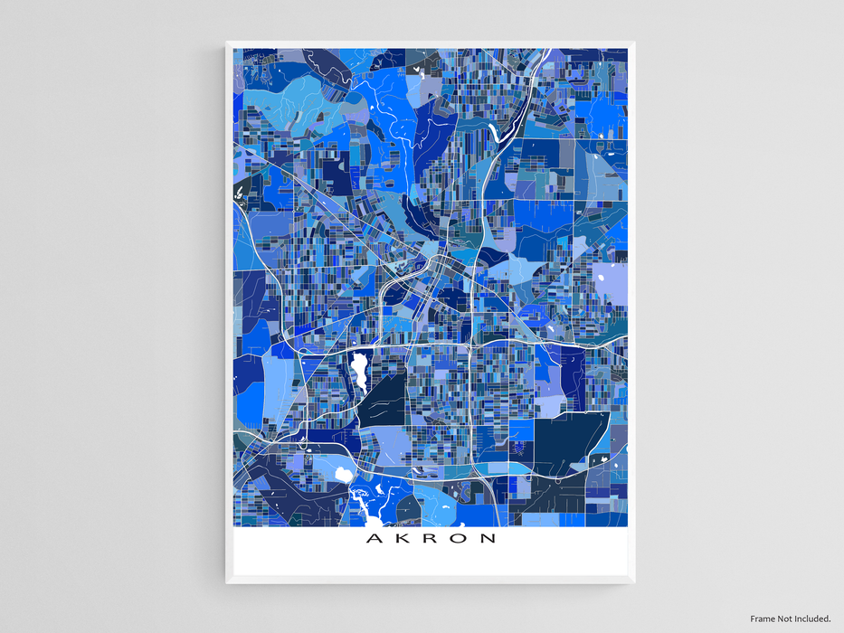 Akron Ohio Map Contact Us & Plan A Visit : The University Of Akron,