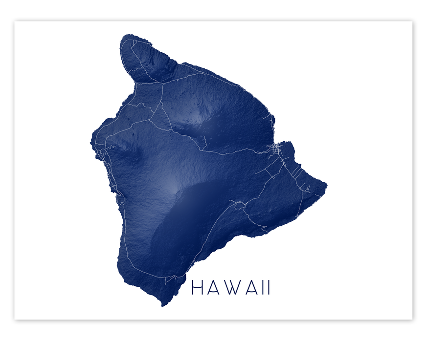 Printable Map Of The Big Island Hawaii