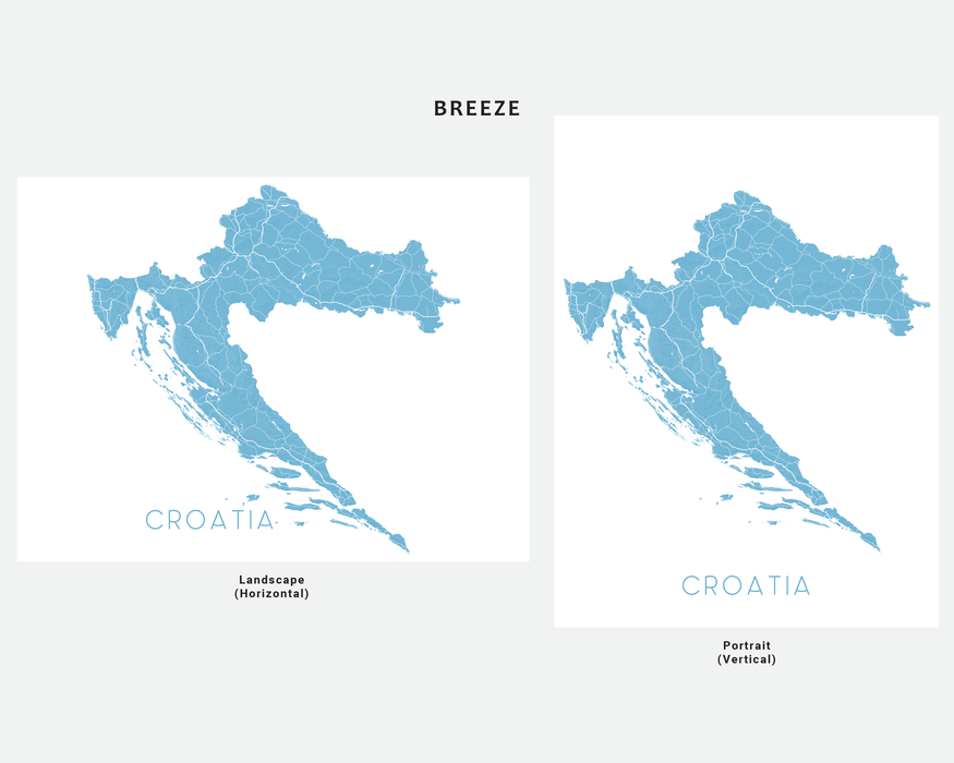 Croatia Map Print Poster, 3D Topographic Europe Country Wall Art Print — Maps As Art croatia-map-print-poster-3d-topographic-europe-country-wall-art-print-maps-as-art