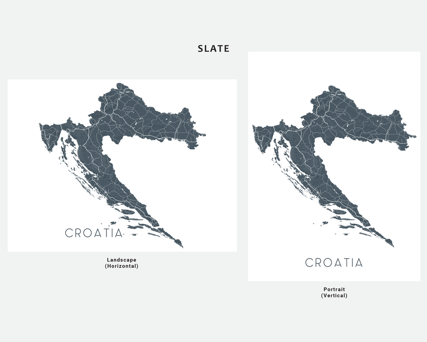 Croatia Map Print Poster, 3D Topographic Europe Country Wall Art Print — Maps As Art croatia-map-print-poster-3d-topographic-europe-country-wall-art-print-maps-as-art
