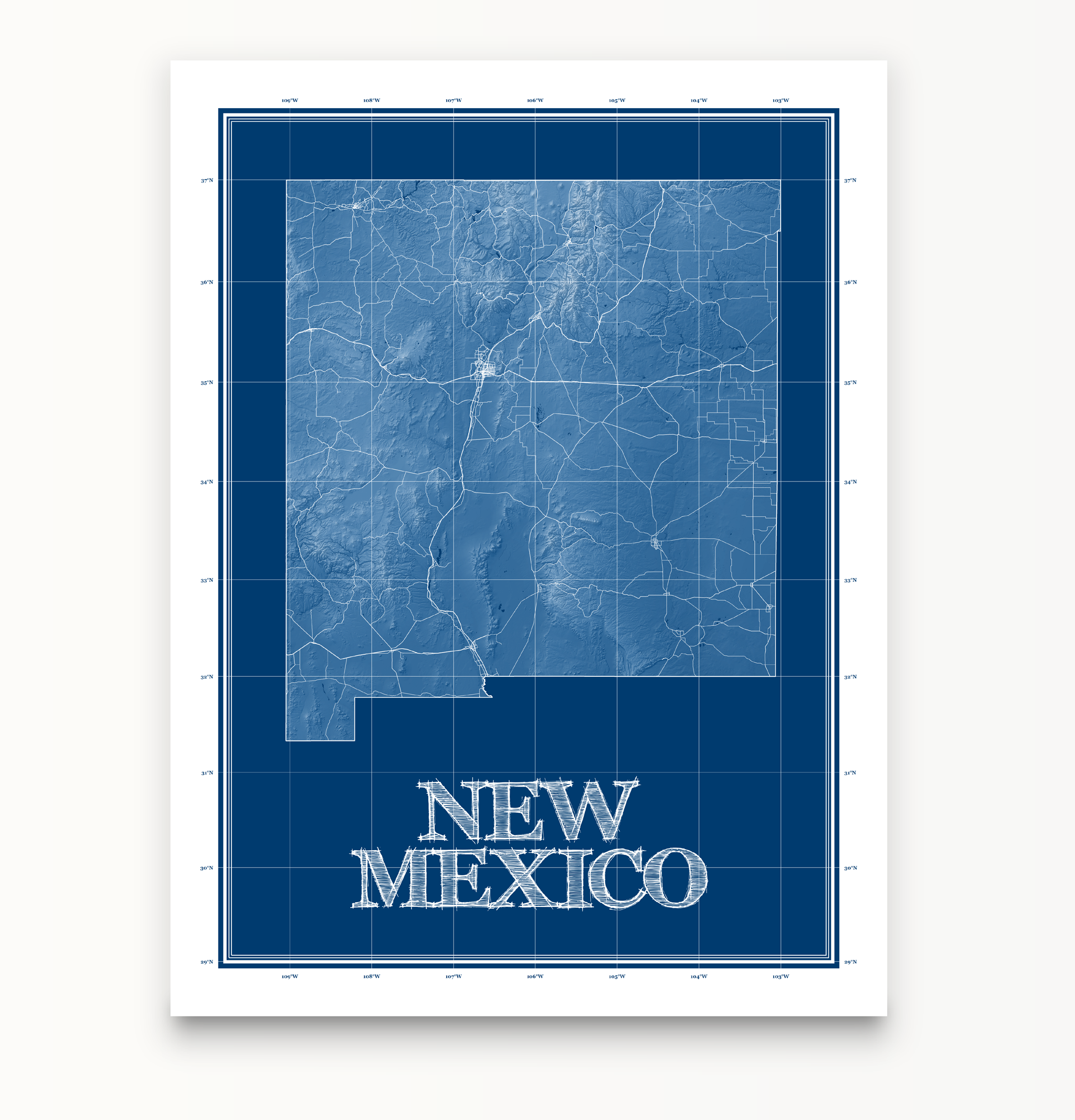 BLUEPRINT — Maps As Art