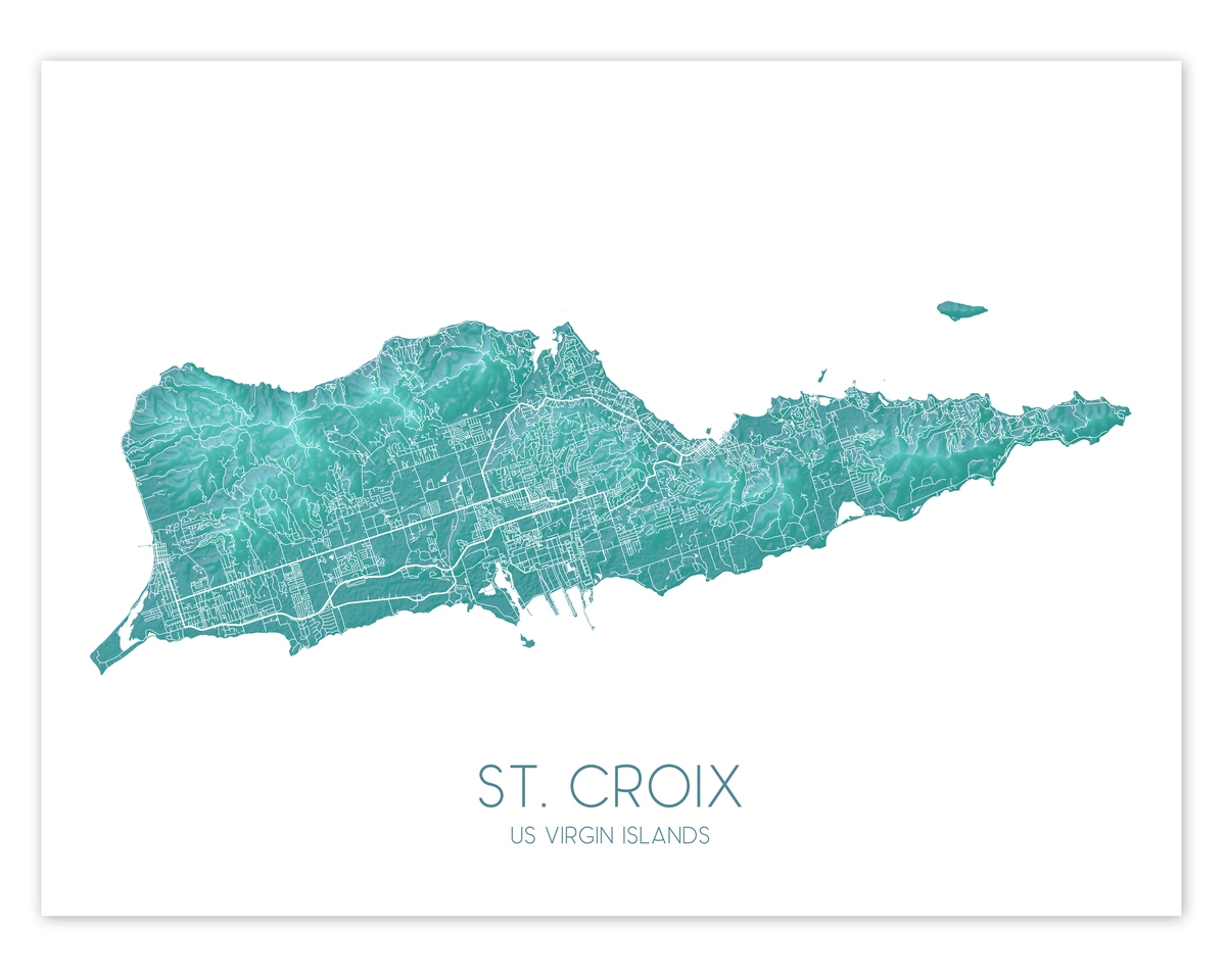 St Croix Usvi Map